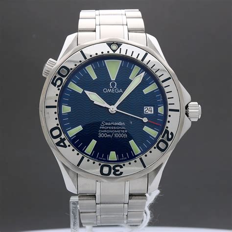 omega seamaster professional electric blue titanium|omega seamaster titanium for sale.